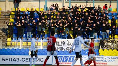 Fotboll Vitryssland. Foto: Sergei Grits/AP/TT